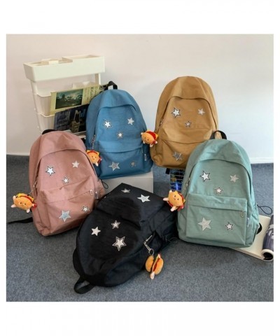 Kawaii Backpack Star Large Capacity for Women Cute Trendy Fashion Travel Outdoor Weekend Getaway Stylish (Green) Pink $14.52 ...