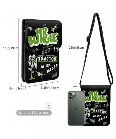 Small Cell Phone Purse Mr Bungle Fashion Womens Crossbody Cellphone Bag Mini Shoulder Bag 7.5x5.3 Inches $22.07 Crossbody Bags