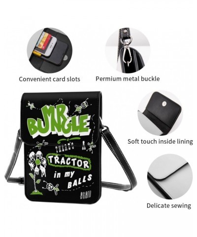 Small Cell Phone Purse Mr Bungle Fashion Womens Crossbody Cellphone Bag Mini Shoulder Bag 7.5x5.3 Inches $22.07 Crossbody Bags