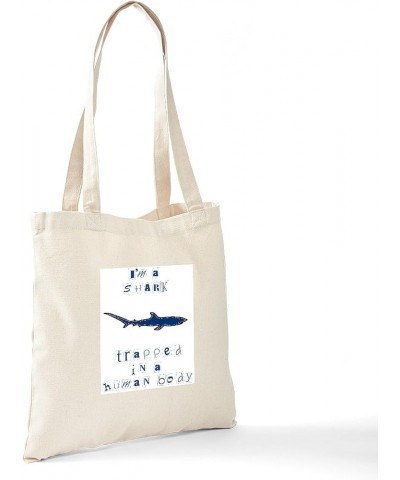 I'm A Shark Tote Bag Natural Canvas Tote Bag, Cloth Shopping Bag I'm a Shark Tote Bag $8.79 Travel Gear