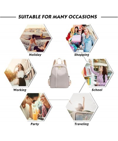 Travel Backpack for Women, Oxford Cloth Lightweight Business Casual Daypack Fashion Ladies Shoulder Bags Black $27.46 Backpacks