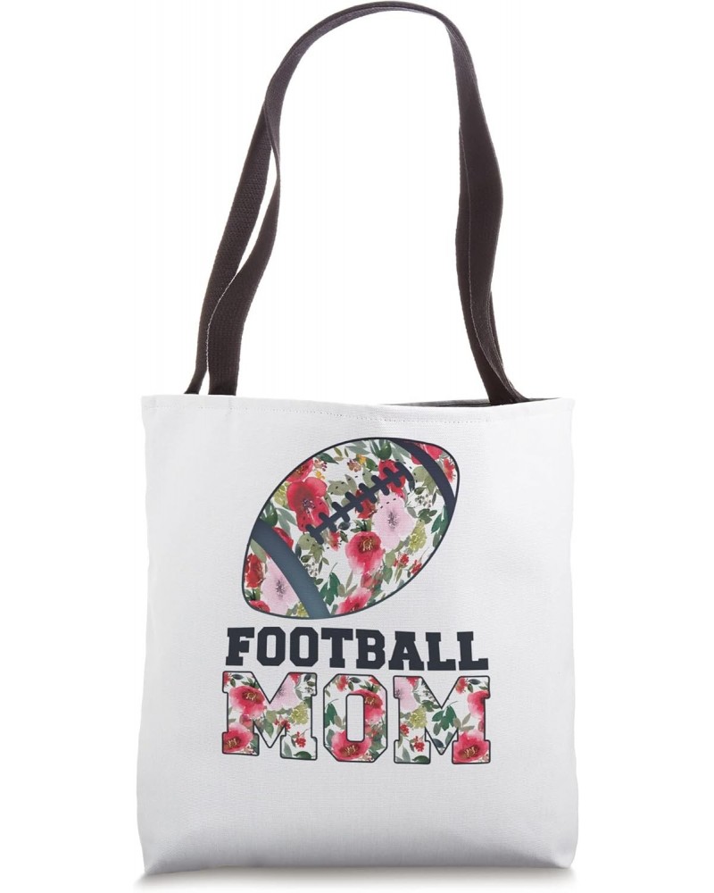 Women's day, Birthday, Mother's Day Football Mom Tote Bag $9.90 Totes