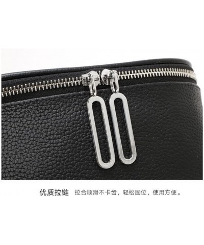 Genuine Leather Saddle Handbag for Women Shoulder Bag Large Capacity Chest Bag Crossbody Purse Red $23.81 Totes