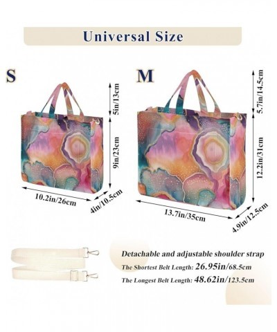 Colorful Background Women's Tote Handbags Top Handle Satchel Shoulder Bag Crossbody Bag S $19.79 Totes