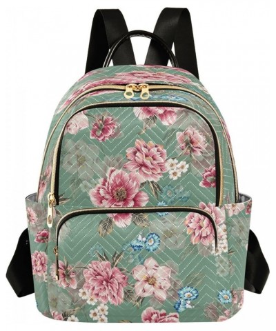 Women Backpack Purse Peony Magnolia Fashion Shoulder Bags Travel Backpack Small Daypacks S Small $12.22 Backpacks