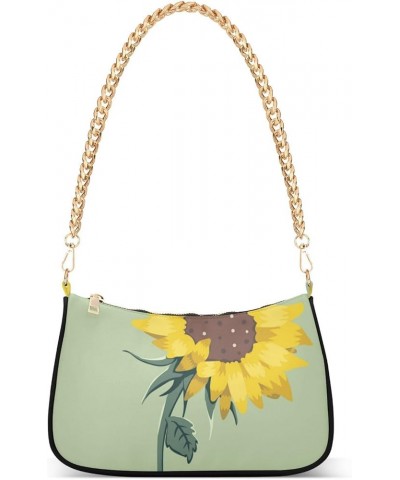 Shoulder Bags for Women, Flower Blue Hobo Tote Handbag, Retro Chain Bag Purse with Zipper Color03 $16.79 Shoulder Bags