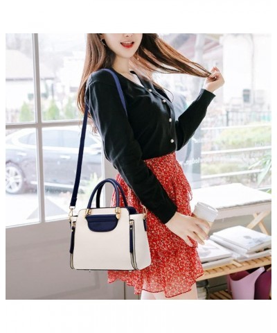 Womens Handbags and Purses Fashion Top Handle Satchel Tote PU Leather Shoulder Bags(Pink) Red $26.45 Totes