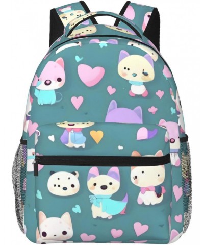 Cute Little Fox Stylish And Lightweight Backpack,Comfortable To Carry,Multi-Pocket Design,23l Capacity,Easily Meet Your Daily...