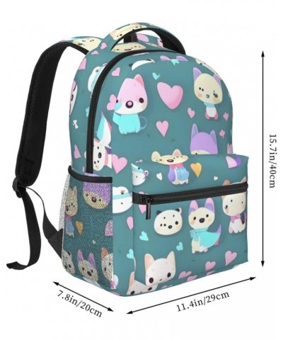 Cute Little Fox Stylish And Lightweight Backpack,Comfortable To Carry,Multi-Pocket Design,23l Capacity,Easily Meet Your Daily...