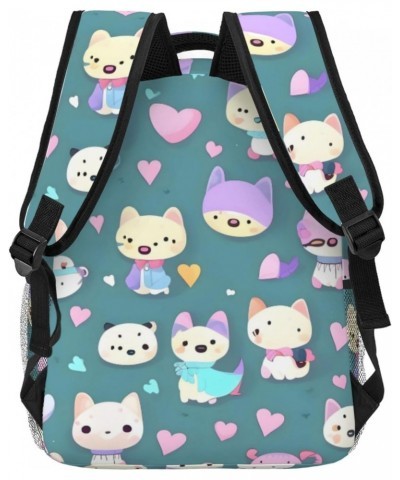 Cute Little Fox Stylish And Lightweight Backpack,Comfortable To Carry,Multi-Pocket Design,23l Capacity,Easily Meet Your Daily...