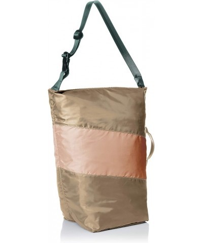 Nylon Bye Color Shoulder E5434 474042 Gray/Pink $24.63 Shoulder Bags