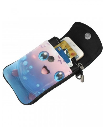 women Small Cell Phone Purse Cute ball picture Soft, durable and waterproof PU leather Convenient for daily use and travel $2...