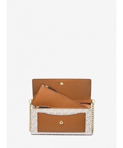 Jet Set Medium Saffiano Leather 2-in-1 Convertible Crossbody Bag Vanilla/Acorn $38.74 Crossbody Bags