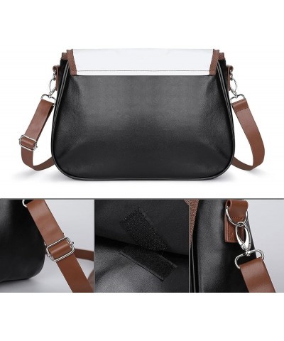 Fashion Crossbody Bags Women's Shoulder Bags Classic City Leather Satchels Hobo Bags Love Letters Color5 $22.50 Hobo Bags