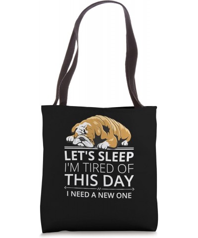 British English Bulldog Dog Breed Tote Bag $9.66 Totes