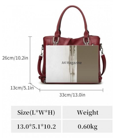 Purses and Handbags for Women Top Handle Satchel Shoulder Bags Leather Crossbody Bags Ladies Tote Purses Brown $28.05 Shoulde...