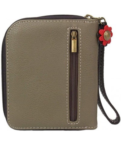 Chala Handbags, Fox Lovers Gift Olive Fox Wallet Only $18.48 Wristlets