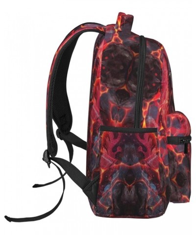 Dark Animal Casual Backpack Large Capacity Lightweight Bag Shoulder Travel Daypack Handbag Black6 One Size $22.32 Backpacks