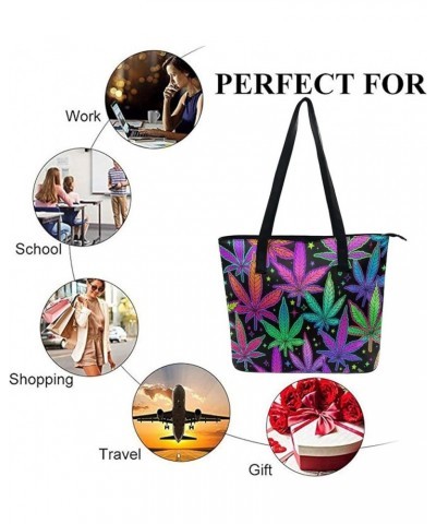 Large Tote Bag Fashion Portable Handbags With Zipper For Women And Men Color575 $18.28 Totes