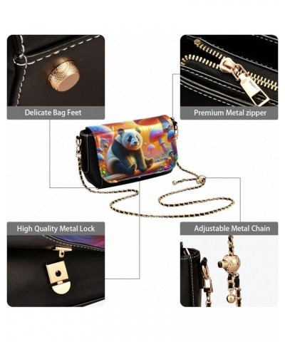 Crossbody Bags for Women Trendy Women's Black Shoulder Bag Small PU Leather Flap Cross Body Bag Handbags Pattern6 $21.31 Cros...