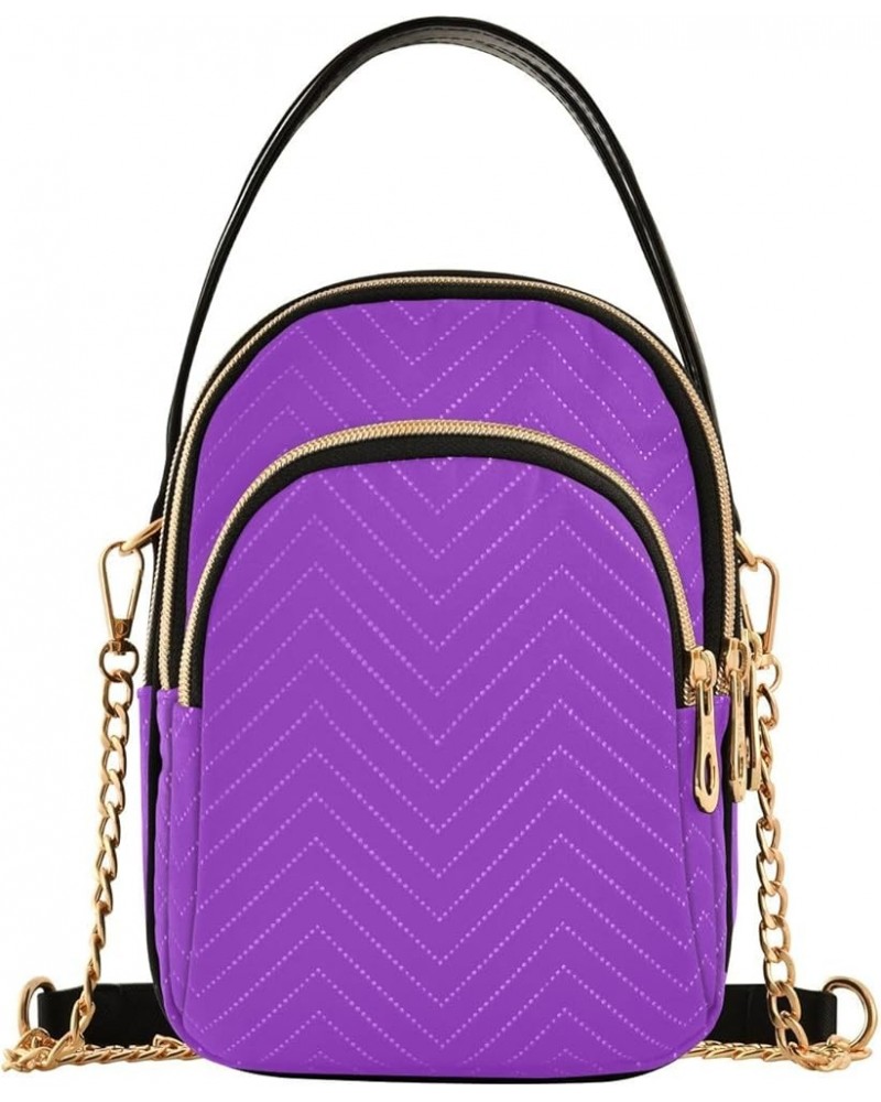 Shoulder Handbags Lightweight Shoulder Side Handbag with Strap Small Crossbody Cell Phone Bag Dark Orchid $11.18 Totes