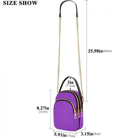 Shoulder Handbags Lightweight Shoulder Side Handbag with Strap Small Crossbody Cell Phone Bag Dark Orchid $11.18 Totes