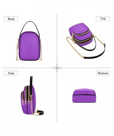 Shoulder Handbags Lightweight Shoulder Side Handbag with Strap Small Crossbody Cell Phone Bag Dark Orchid $11.18 Totes