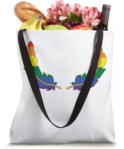 LGBT Lesbian Love Wingaydium Lesbiosa Pride Tote Bag $15.05 Totes