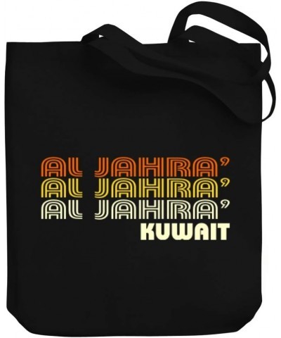 Retro Color Al Jahra' Canvas Tote Bag 10.5" x 16" x 4 $22.79 Totes