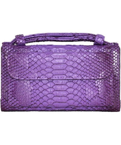 Wallets for Women Crossbody Bag for Ladies Small Shoulder Purse Snakeskin Pattern Handbag Evening Bag Party Bag (Pink) Purple...