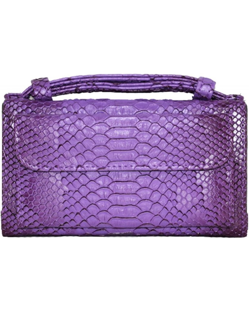 Wallets for Women Crossbody Bag for Ladies Small Shoulder Purse Snakeskin Pattern Handbag Evening Bag Party Bag (Pink) Purple...