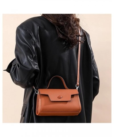 TOP FORWARD Ladies Cow Leather Hand Bags Fashion Small Handbag Women Crossbody Bag Female Shoulder Messenger Bags Brown $29.0...