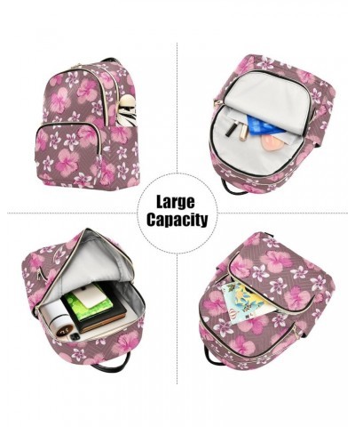 Floral Pattern in Pink Casual Fashion Polyester Travel Rucksack Shoulder Bag Color Medium $17.76 Backpacks