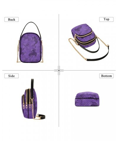 Cell Phone Purse Frog Purple Magic Crossbody Handbag Durable Shoulder Bag Sturdy Travel Pouch Compact Chic Bag for Women Dail...