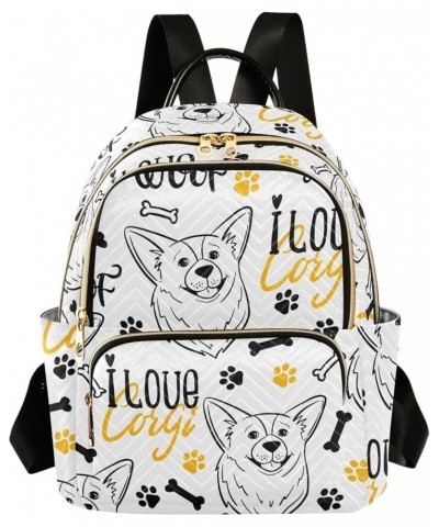 Mini Backpack Purse for Women Lightweight Girls Small Size Funny Dog School Teens College Traveling Medium $13.53 Backpacks