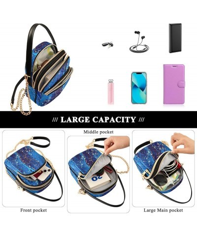 Joko lvery Natural Luxury Marble Cross Body Purse Crossbody Bags Chain Handbag Shoulder Bag for Work Gifts Women 18 $9.24 Cro...