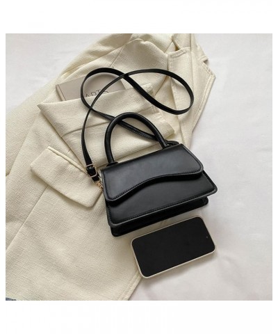 Women Shoulder Satchel Purse PU Leather Flap Evening Bag Versatile Hobo Sling Bag Fashion Tote Bag Fall Winter Purse Black $9...