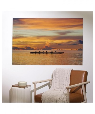 24x36 Inch Giclee Art Print Wall Decor, Guam, Boat and Sunset 36 x 54 Giclee Print $20.50 Travel Gear