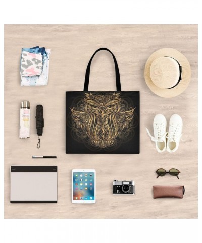 Handbags and Purse Owl Print Ethnic Bohofor Women Tote Bag Large Capacity Top Retro Bird Storage Handle Shopper Shoulder Bag ...