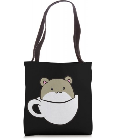 Guinea Pigs - Sits in White Cup Tote Bag $9.99 Totes