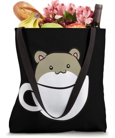 Guinea Pigs - Sits in White Cup Tote Bag $9.99 Totes