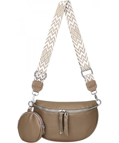 Bags for Office Women Versatile Casual Small And Woven Strap Mother And Child Bag Shoulder Bag (Brown, One Size) Khaki $16.98...