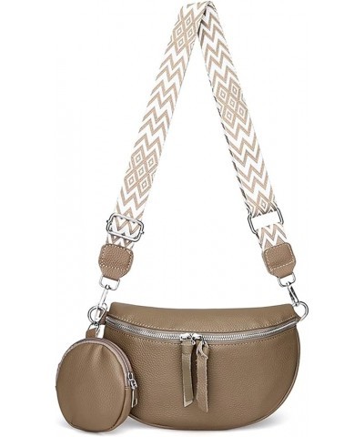 Bags for Office Women Versatile Casual Small And Woven Strap Mother And Child Bag Shoulder Bag (Brown, One Size) Khaki $16.98...