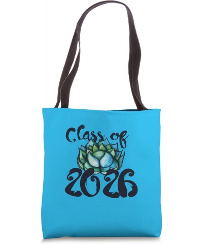 Class of 2026 lotus flower artwork Tote Bag $12.32 Totes