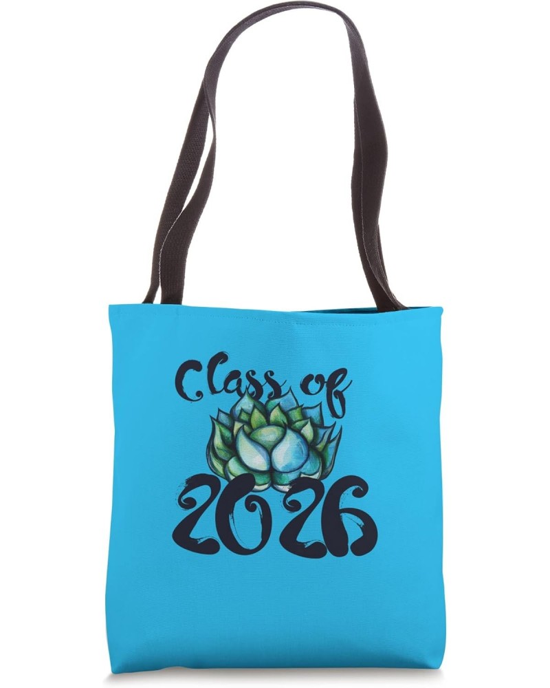 Class of 2026 lotus flower artwork Tote Bag $12.32 Totes