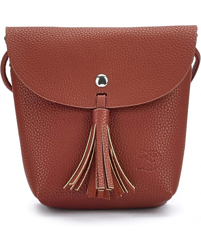 Cross-Body Bag Brown (Cognac) $17.29 Crossbody Bags