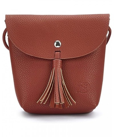 Cross-Body Bag Brown (Cognac) $17.29 Crossbody Bags