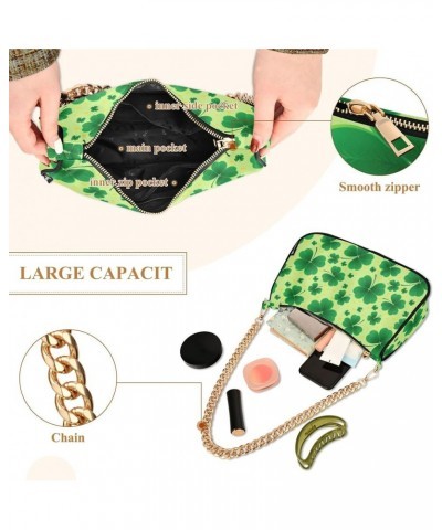 Daisy Flower Women Purses Cute Hobo Designer Clutch Women's Vintage Handbags over the Shoulder Purse Clover Lucky Green $12.9...