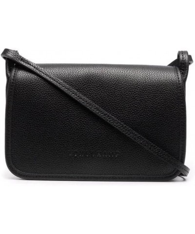 Le Foulonne Leather Crossbody Bag, Black $117.00 Crossbody Bags