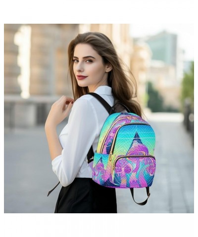 Fashion Backpack Mini Backpack Purse Casual Daily Backpack Cartoon Mushroom for Travel for College Work Small $18.69 Backpacks